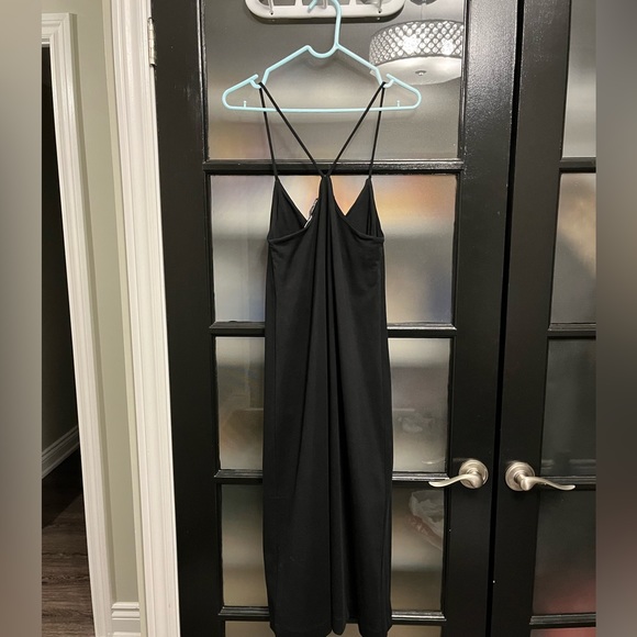 Zara basic maxi dress with straps - Picture 2 of 4